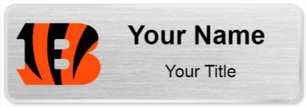 Custom name badges for Cincinnati Bengals