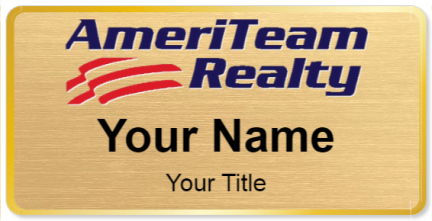 Custom name badges for AmeriTeam Realty