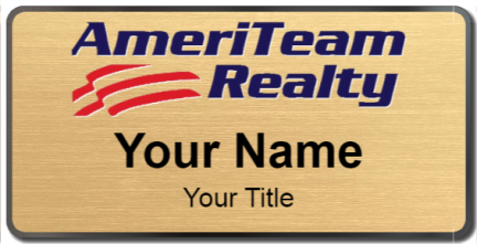 Custom name badges for AmeriTeam Realty