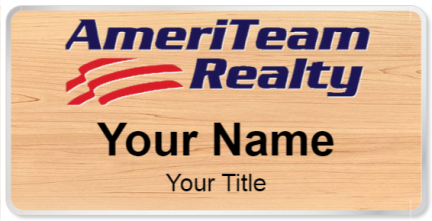 Custom name badges for AmeriTeam Realty