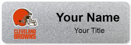 Custom name badges for Cleveland Browns