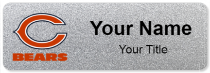 Custom name badges for Chicago Bears