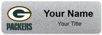 Custom name badges for Green Bay Packers