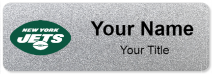 Custom name badges for New York Jets