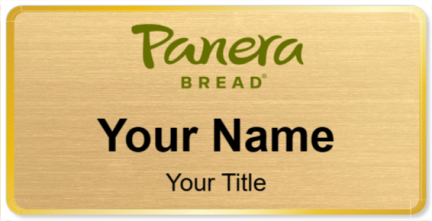 Custom name badges for Panera Bread