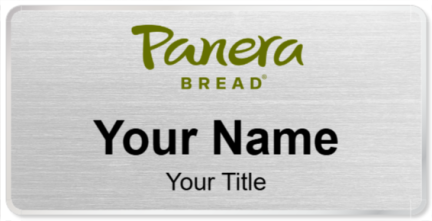 Custom name badges for Panera Bread