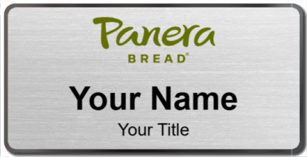 Custom name badges for Panera Bread