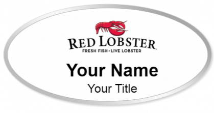 Custom name badges for Red Lobster