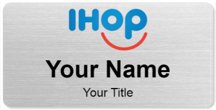 Custom name badges for IHOP