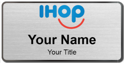 Custom name badges for IHOP