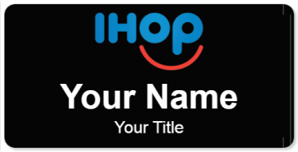 Custom name badges for IHOP
