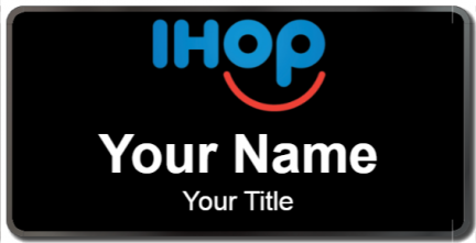 Custom name badges for IHOP