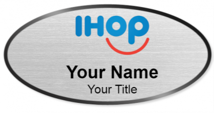Custom name badges for IHOP