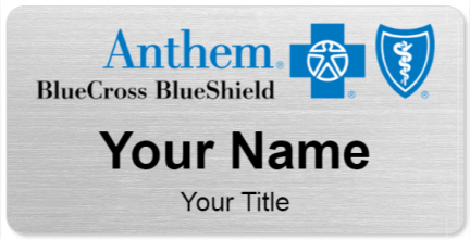 Custom name badges for Anthem BlueCross BlueShield