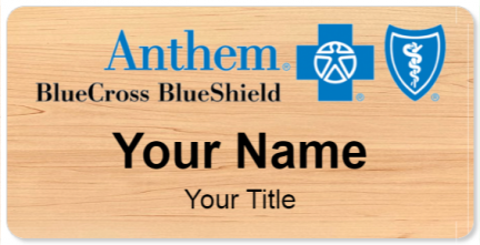 Custom name badges for Anthem BlueCross BlueShield