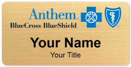 Custom name badges for Anthem BlueCross BlueShield