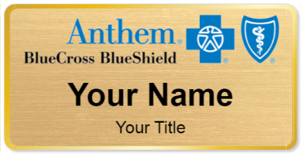 Custom name badges for Anthem BlueCross BlueShield