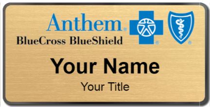 Custom name badges for Anthem BlueCross BlueShield