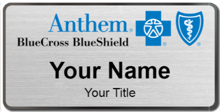 Custom name badges for Anthem BlueCross BlueShield