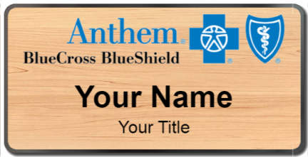 Custom name badges for Anthem BlueCross BlueShield