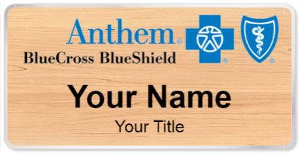 Custom name badges for Anthem BlueCross BlueShield