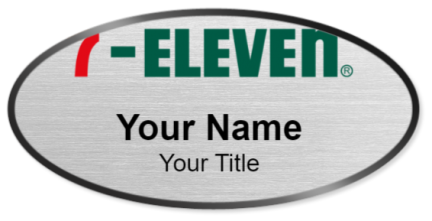 Custom name badges for 7 Eleven