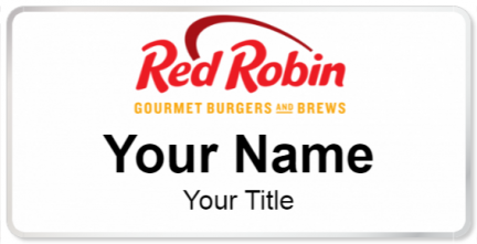Red Robin Template Image