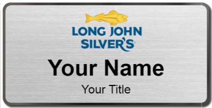 Custom name badges for Long John Silvers