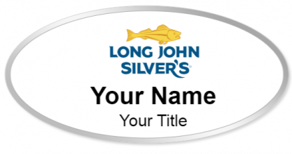 Custom name badges for Long John Silvers
