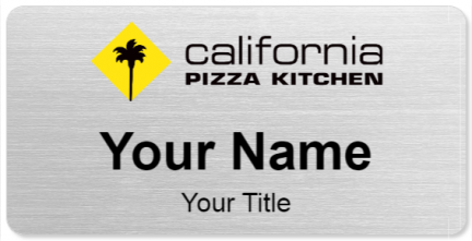 Custom name badges for California Pizza Kitchen