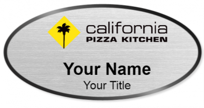 Custom name badges for California Pizza Kitchen