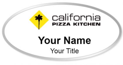 Custom name badges for California Pizza Kitchen