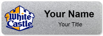 Custom name badges for White Castle