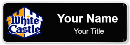 Custom name badges for White Castle