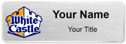 Custom name badges for White Castle