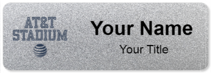 Custom name badges for AT&T Stadium