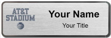 Custom name badges for AT&T Stadium
