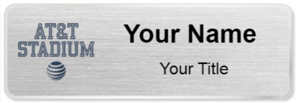 Custom name badges for AT&T Stadium