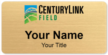 Custom name badges for CenturyLink Field