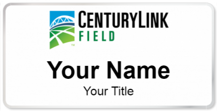 Custom name badges for CenturyLink Field