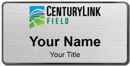 Custom name badges for CenturyLink Field
