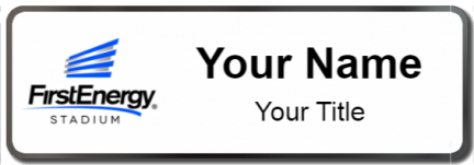 Custom name badges for FirstEnergy Stadium