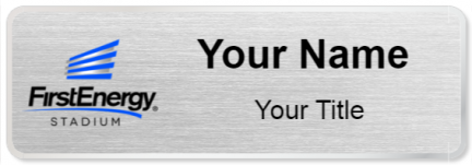 Custom name badges for FirstEnergy Stadium