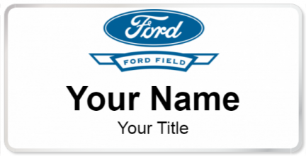 Ford Field Template Image