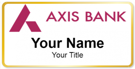 Axis Bank Template Image