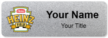 Custom name badges for Heinz Field