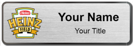Custom name badges for Heinz Field