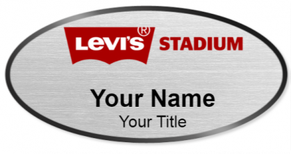 Custom name badges for Levis Stadium