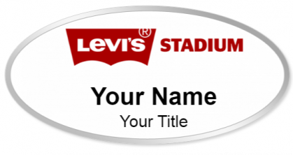 Custom name badges for Levis Stadium