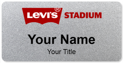 Custom name badges for Levis Stadium